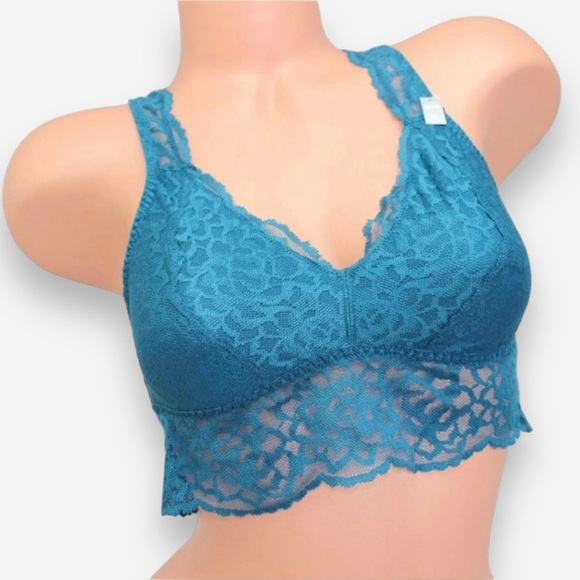 🌸New🌸 PINK Victoria’s Secret Lace Bralette S NWT - Picture 1 of 4